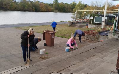 Putztag und Abrudern 2025 – in neuer Einrichtung und im schönen Hemd